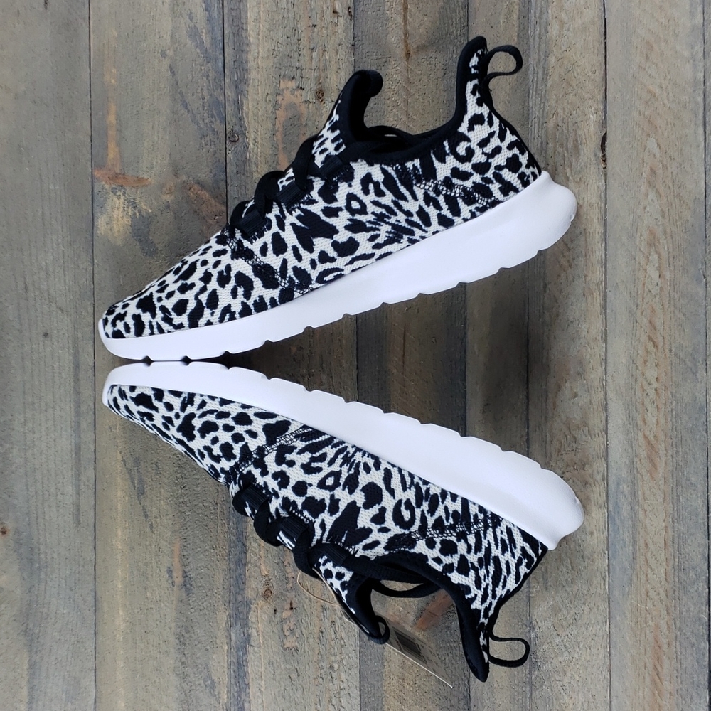 adidas Cloudfoam Pure 2.0 Leopard Print Black/White - Picture 7 of 10